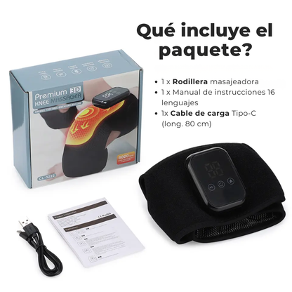 Rodillera con Calor Terapéutico para Alivio Articular